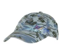 Marlin Head Camo Ladies Hat