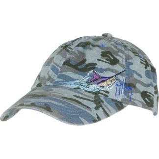Marlin Head Camo Ladies Hat
