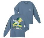 Bull Dolphin, Wahoo, Kingfish Long Sleeve Shirt