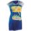 Two Bull Heads Dress - Royal Blue