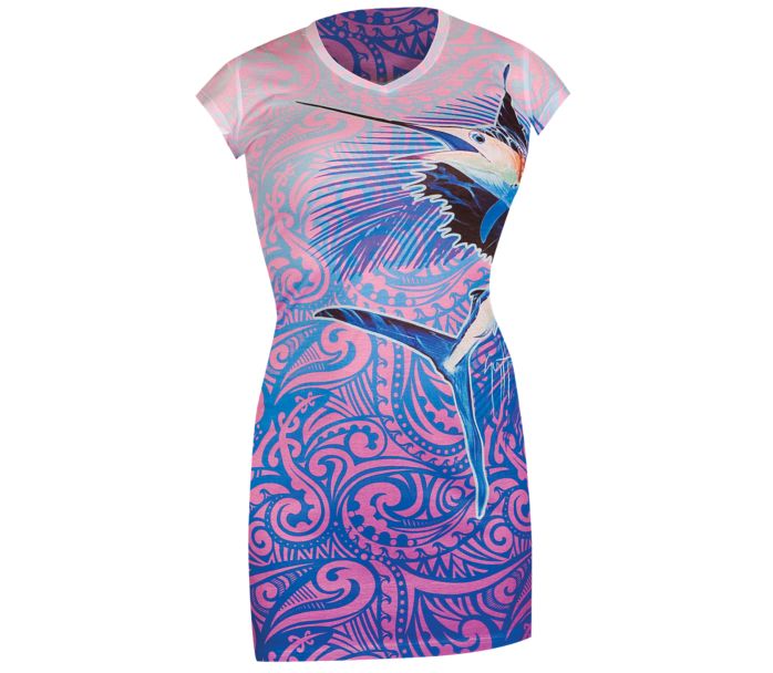 Tribal Sailfish Dress