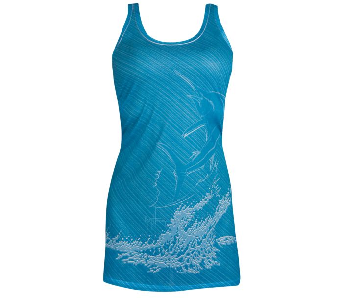 Pinstripe Tank Dress