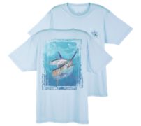 Guy Harvey Dri-Release Blue and Bonito T-Shirt