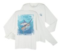 Guy Harvey Dri-Release Blue and Bonito Long Sleeve Shirt