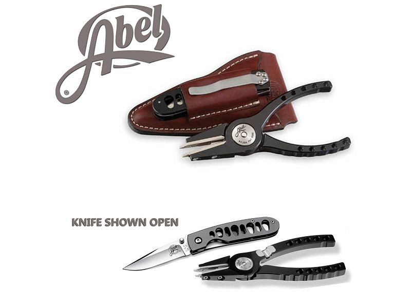 Abel Model 4 Pliers & Standard AbelBlade Knife Combo Melton International Tackle