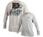 Pirate Shark 4 Long Sleeve Slimfit Shirt