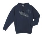Guy Harvey Marlin Shadow Fleece Hoody