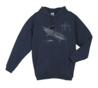 Guy Harvey Marlin Shadow Fleece Hoody