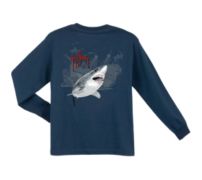 Pirate Shark 3 Youth Long Sleeve Shirt