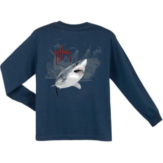 Pirate Shark 3 Youth Long Sleeve Shirt