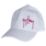 Guy Ladies Harvey Diamond Embossed Hat - White