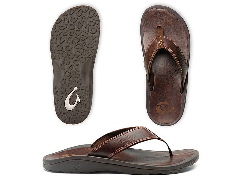 OluKai 'Ohana Leather Sandal Melton International Tackle