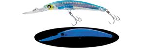 Yo-Zuri Crystal 3D Minnow Deep Diver - Holographic Silver Blue