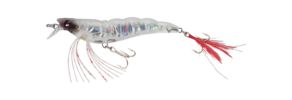 Yo-Zuri Crystal 3D Shrimp Slow Sinking - Holographic Ghost Shrimp