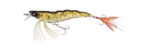 Yo-Zuri Crystal 3D Shrimp Slow Sinking - Holographic Olive