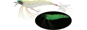 Yo-Zuri Crystal 3D Shrimp Slow Sinking - Luminescent Aurora Chartreuse