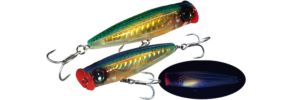 Yo-Zuri Sashimi 3D Popper Floating - Chameleon Green Mackerel