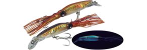 Yo-Zuri Sashimi 3D Squirt Floating - Chameleon Blue/Gold Flake