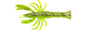 Berkley Gulp! Ghost Shrimp - Chartreuse Belly Shrimp