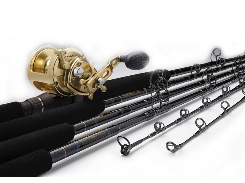 Melton Tackle EGlass Marlin Live Bait Casting Rods Melton