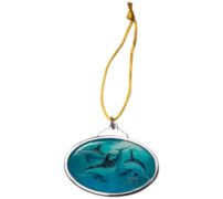 Guy Harvey Dolphins Ornament