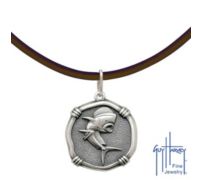 Sterling Silver Dorado Medallion Necklace