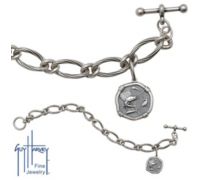 Ladies Sterling Silver Sailfish Bracelet