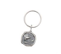 Sailfish Sterling Silver Keychain