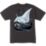 Manta Ray Youth T-Shirt - Black
