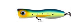 El Ocean Tackle International Komodo Popper - Green Hawk