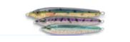 P-Line Laser Minnow shown in 6oz., 4oz., and 3oz. sizes.