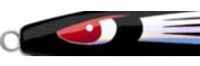 Close up of OTI Phantom Stick Bait in Black