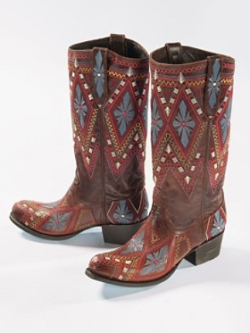 Sunshine Embroidered Boots