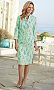 Floral Sea Jacket And Skirt