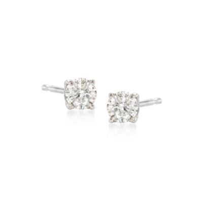 .33 ct. t.w. Diamond Stud Earrings in 14kt White Gold  &mdash; Alt Image 1