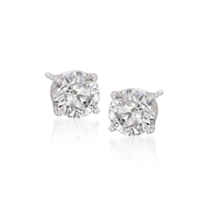 1.25 ct. t.w. Diamond Stud Earrings in 14kt White Gold  &mdash; Alt Image 1