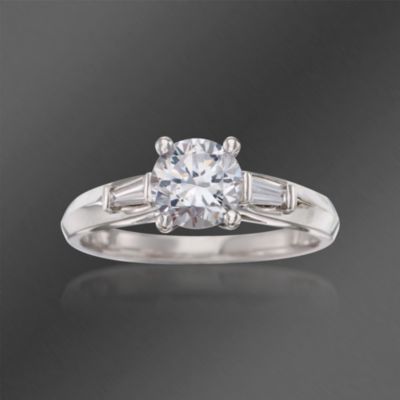 Scott Kay .20 ct. t.w. Diamond Engagement Ring Setting in Platinum. Size 6.5 &mdash; Alt Image 1