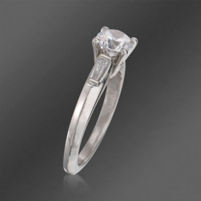 Scott Kay .20 ct. t.w. Diamond Engagement Ring Setting in Platinum. Size 6.5 &mdash; Alt Image 3