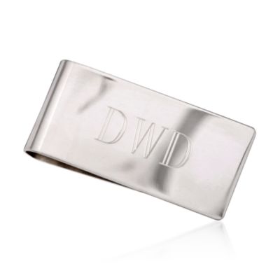 Sterling Silver Money Clip &mdash; Alt Image 1