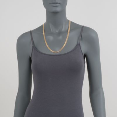 14kt Italian Yellow Gold Six-Strand Beaded Necklace. 24" &mdash; Alt Image 3