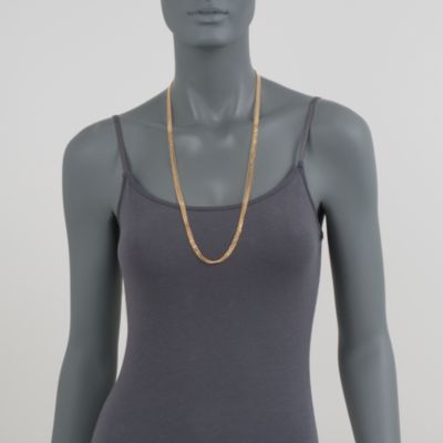 14kt Italian Yellow Gold Six-Strand Beaded Necklace. 24" &mdash; Alt Image 4