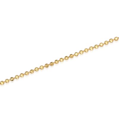 14kt Italian Yellow Gold Six-Strand Beaded Necklace. 24" &mdash; Alt Image 5
