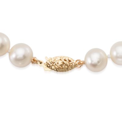 7-7.5mm Pearl Necklace With 14kt Yellow Gold Clasp &mdash; Alt Image 8
