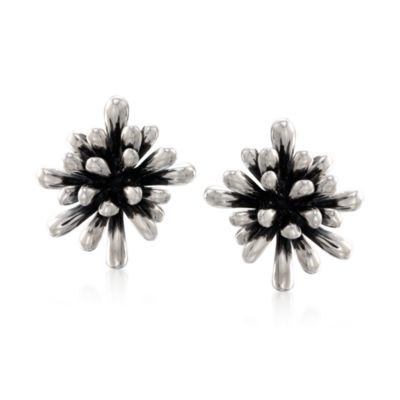 Zina Sterling Silver "Fireworks" Earrings &mdash; Alt Image 1