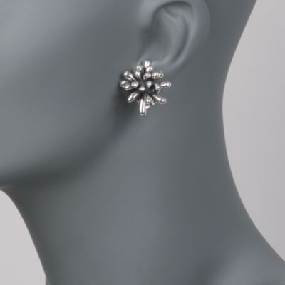 Zina Sterling Silver "Fireworks" Earrings &mdash; Alt Image 2