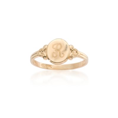 14kt Yellow Gold Child's Ring. Size 5 &mdash; Alt Image 1