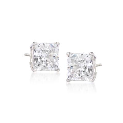 .33 ct. t.w. Diamond Stud Earrings In 14kt White Gold. Stud Earrings &mdash; Alt Image 1