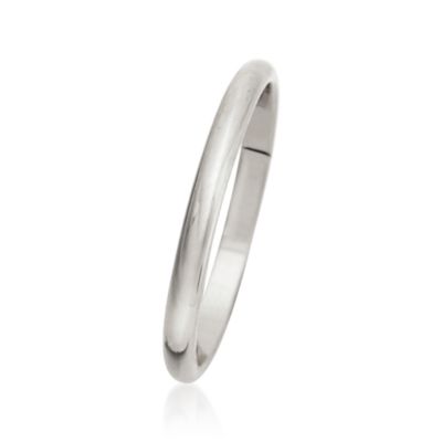 Women's 2mm Platinum Wedding Ring &mdash; Alt Image 2
