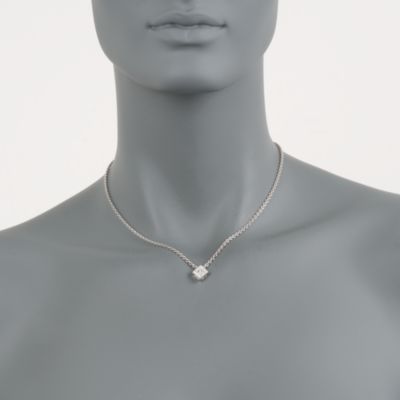 Charriol .23 ct. t.w. Diamond Pendant Necklace in 18kt White Gold &mdash; Alt Image 2