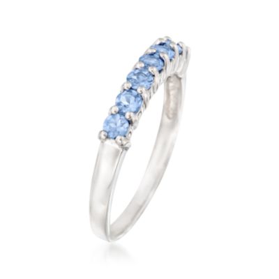 .60 ct. t.w. Tanzanite Ring In 14kt White Gold &mdash; Alt Image 2